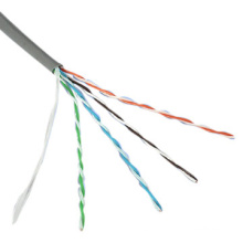 Cable del cable del par trenzado cable del lan del lan del cat del cab de utp CAT5e disponible